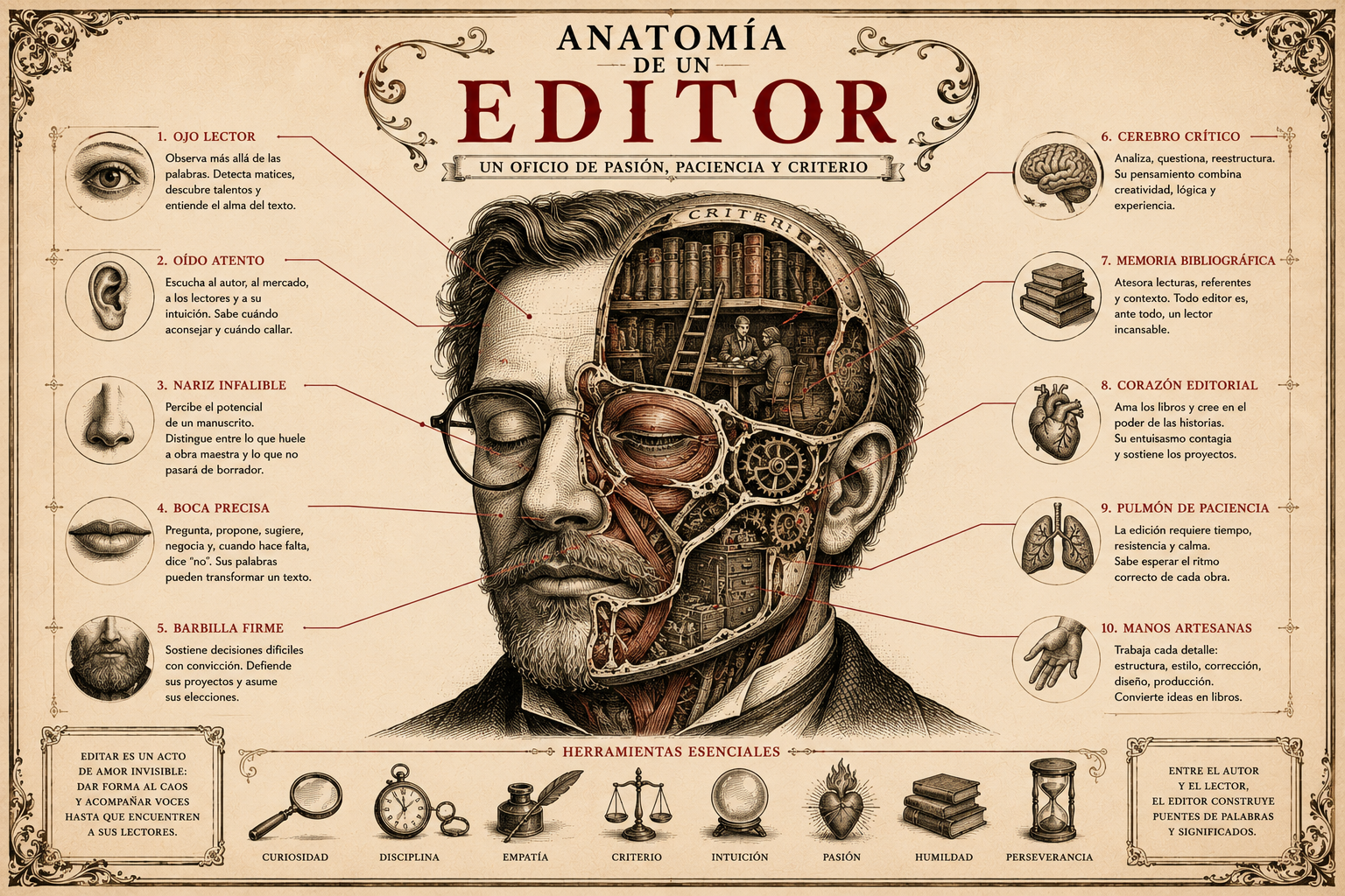 Anatomía de un editor