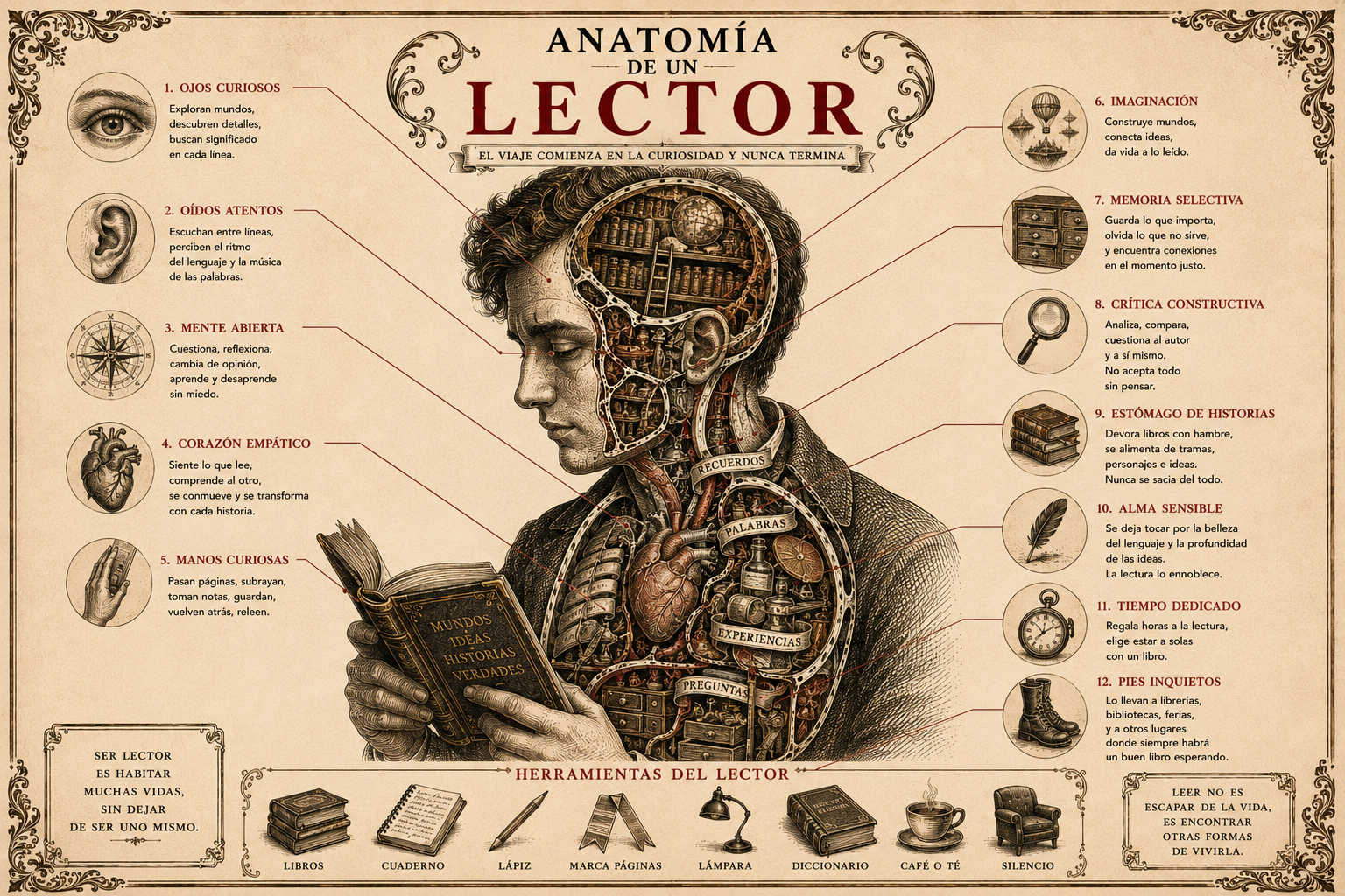Anatomía de un lector