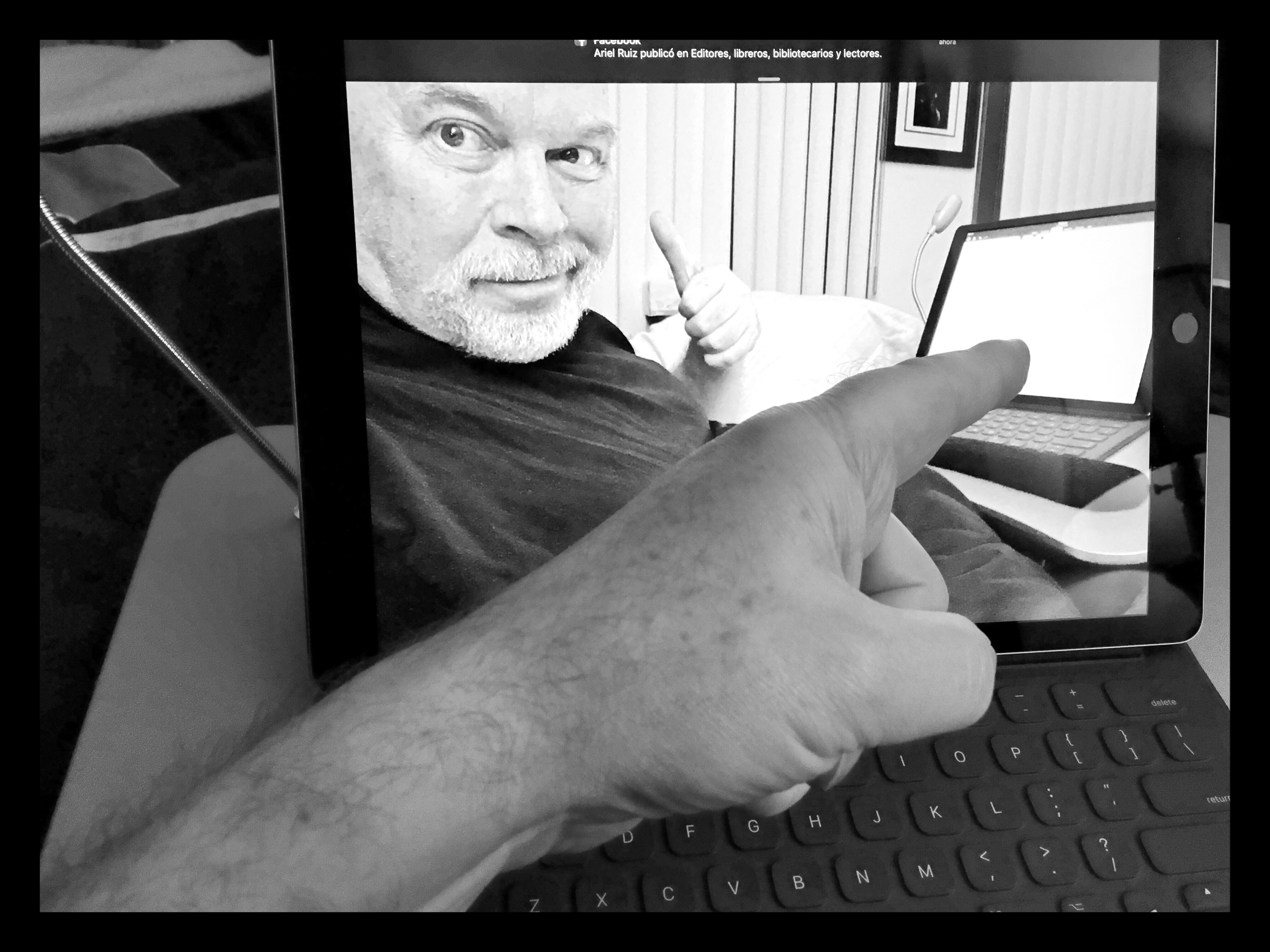 La iPad pro irrumpe en la vida de un editor