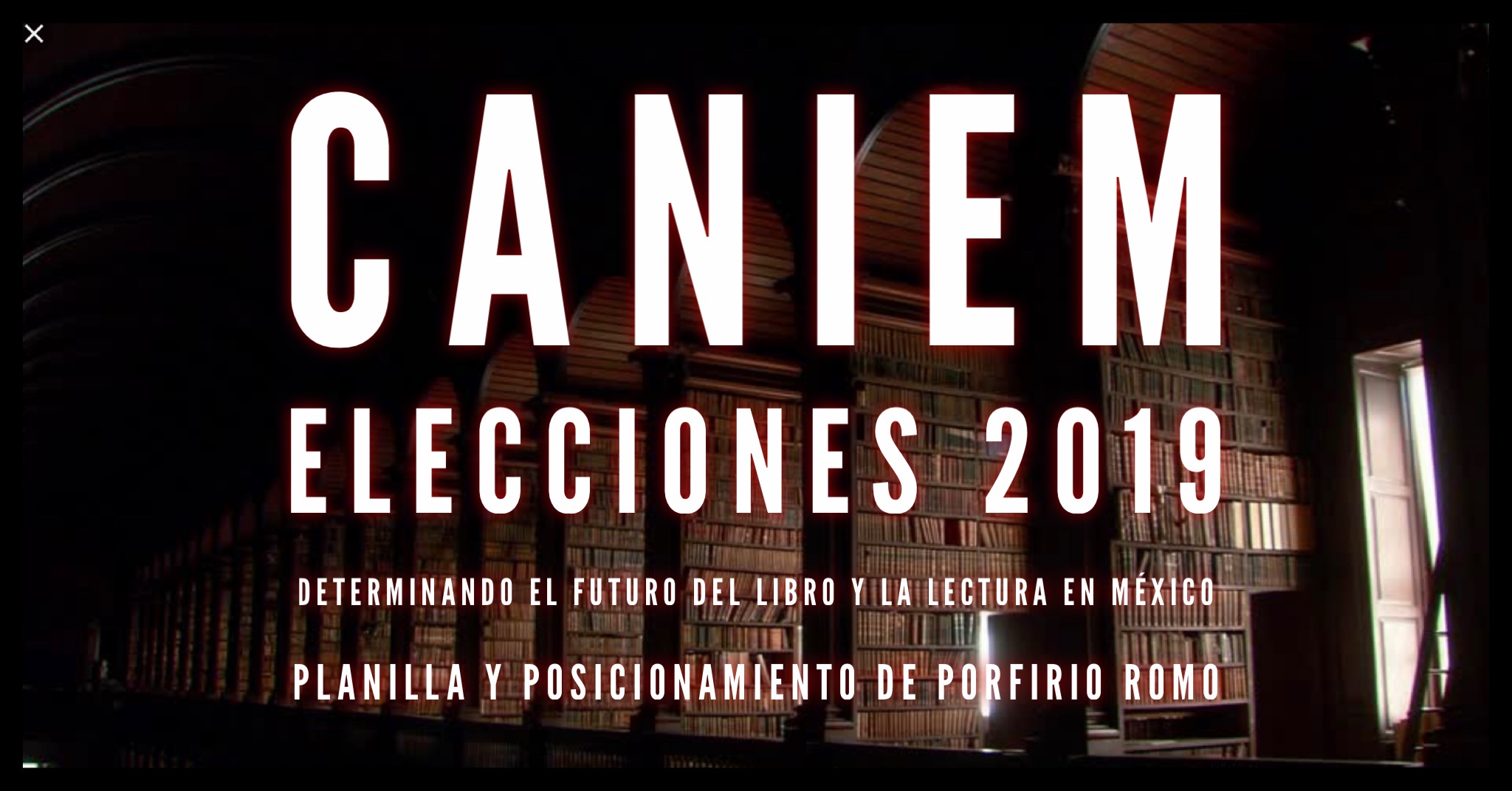 Elecciones en la CANIEM 2019