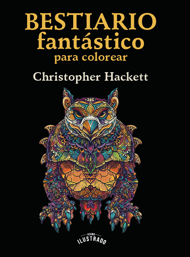 Bestiario fantástico para colorear