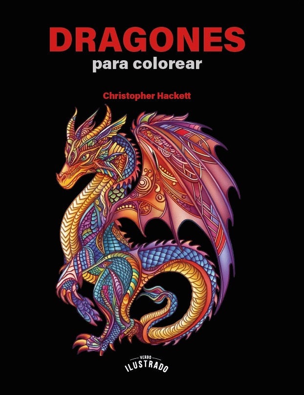 Dragones para colorear 