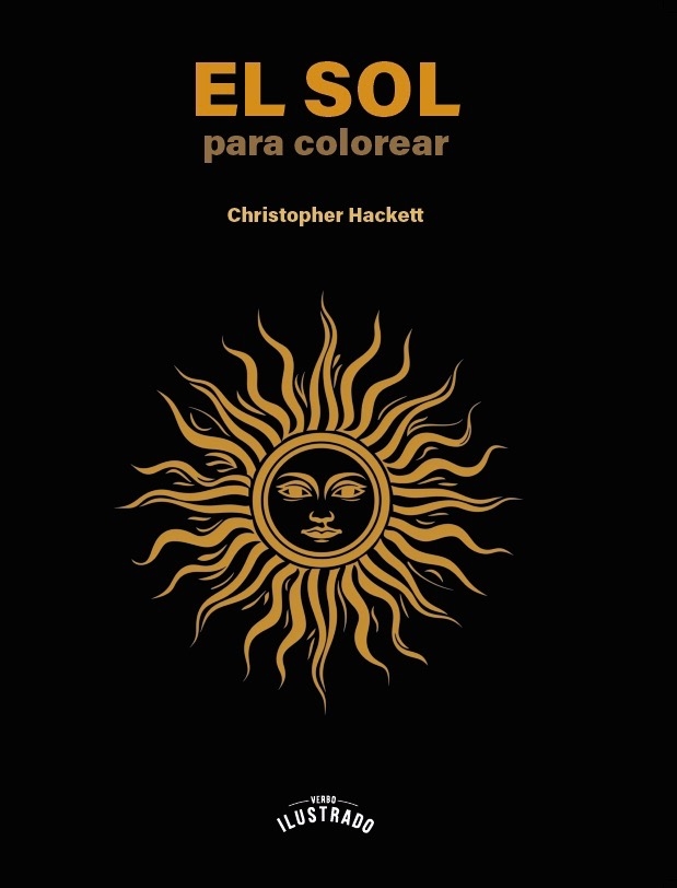 El sol para colorear 