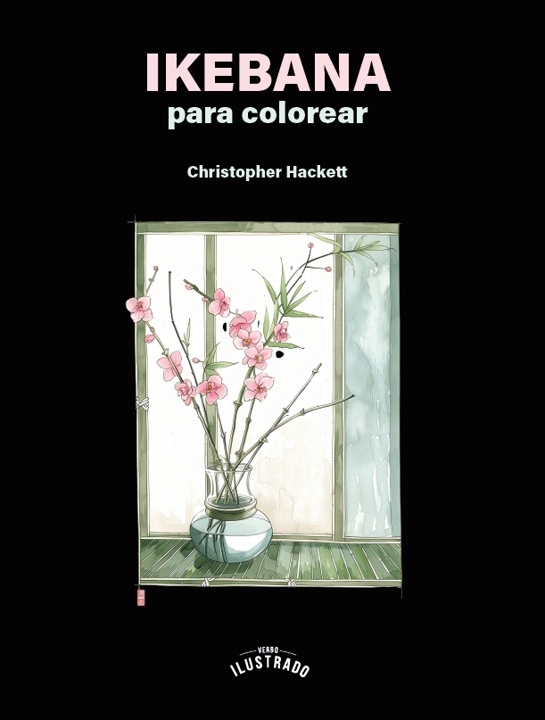Ikebana para colorear