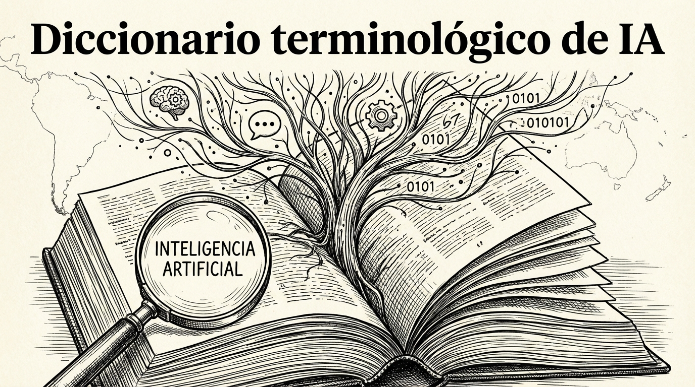 Ilustración del Diccionario terminológico de IA - El vigIA