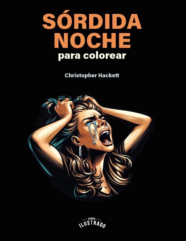 Sordida noche para colorear